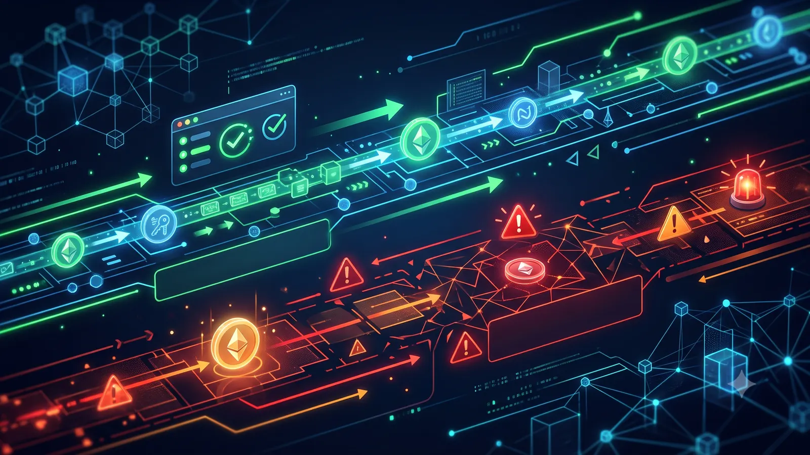 Wrong network transfer and recovery steps cover image